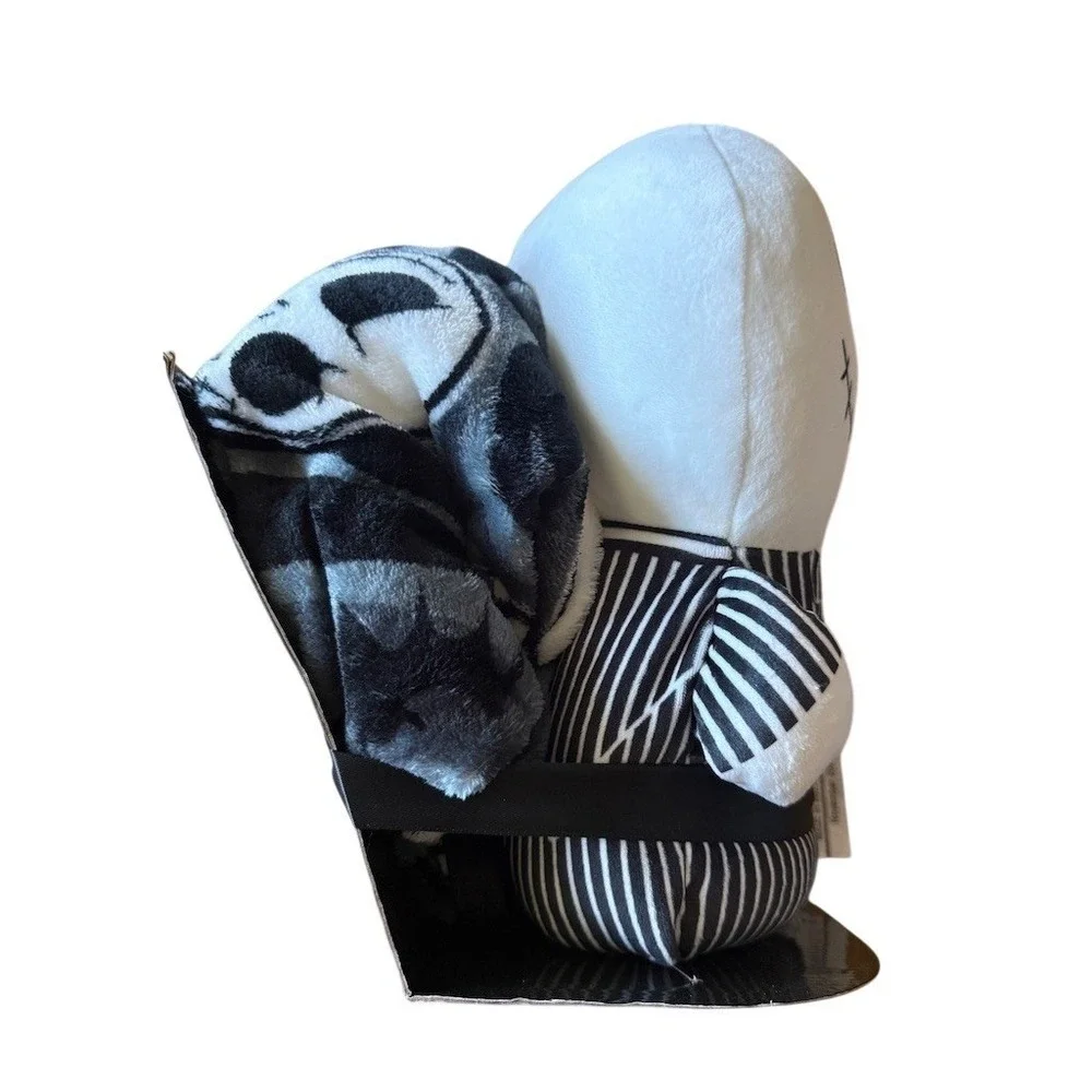 Disney Nightmare Before Christmas Jack Skellington Pillow & Throw Halloween NIB